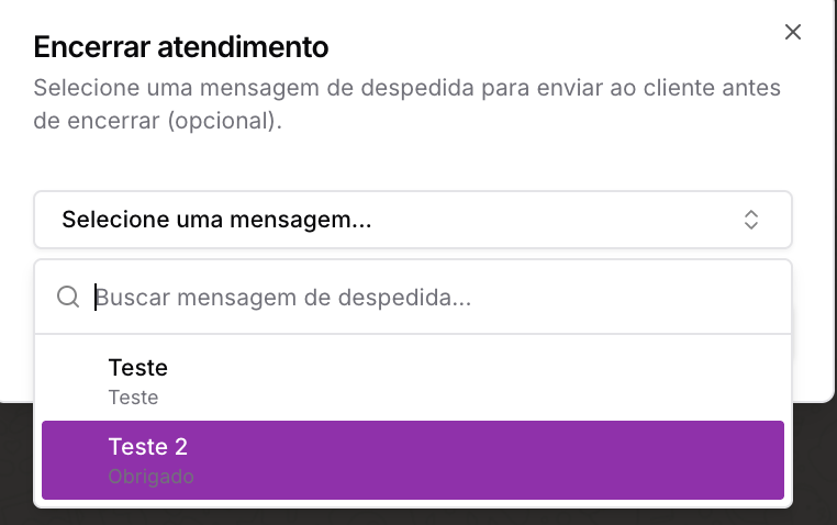 Fechamentos — Operação (Gestão comercial)