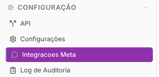 Integrações Meta — Configuração