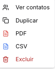 Campanhas (Disparo em Massa) — Comunicação e marketing