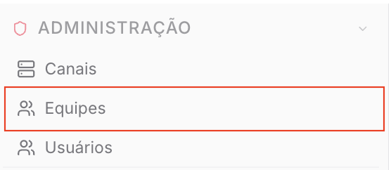 Equipes — Administração - Painel Admin