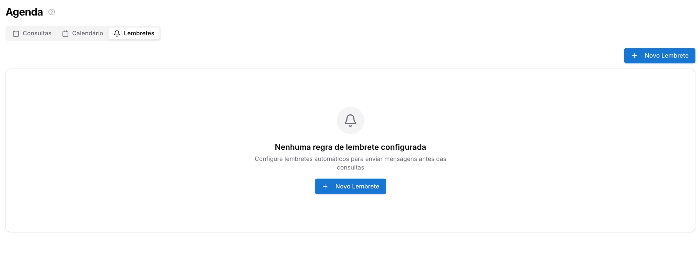 Agenda — Gestão