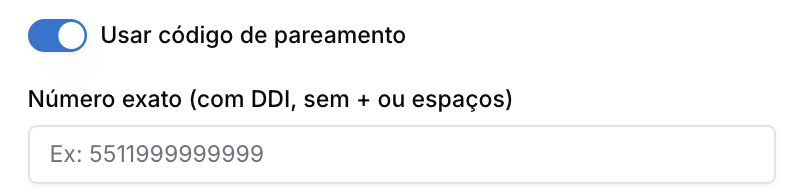 Como conectar um canal (sessão/número) — Canais de comunicação