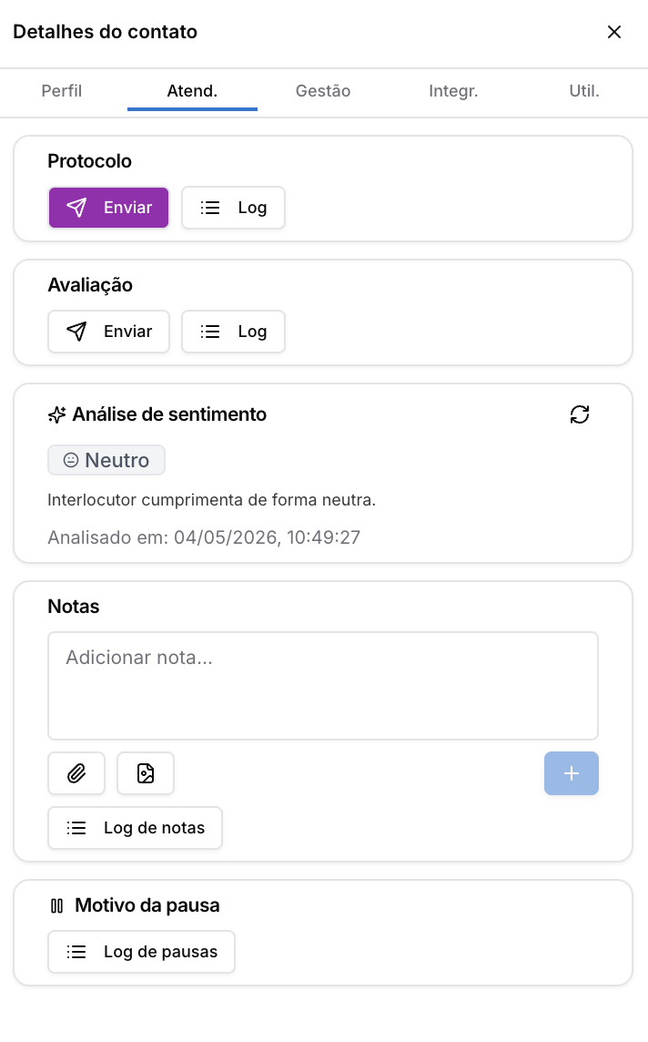 Protocolos — Análises e Registros